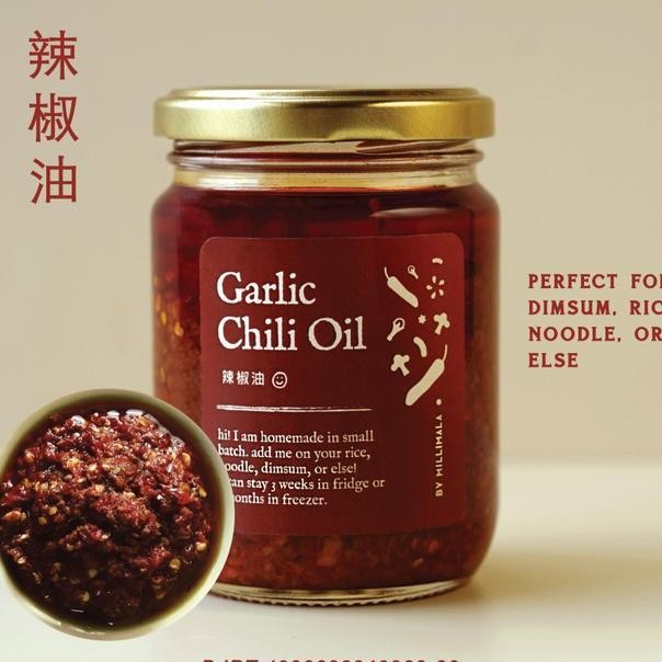 

Garlic Chili Oil Picy Chilli Oil By Llimala