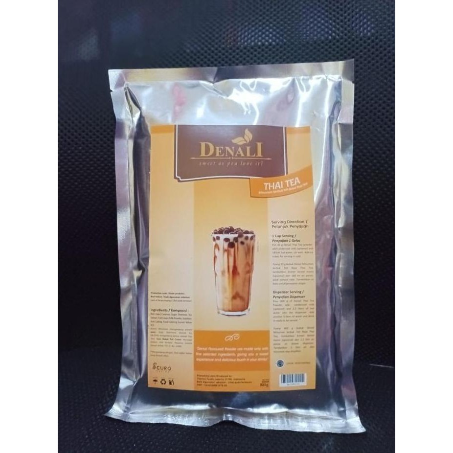 

favorit] Denali Frappe Powder Thai Tea 800 gr Bubuk Perasa untuk Minuman