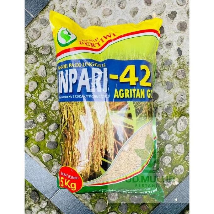 

Terlaris Benih Padi Unggul Inpari 42 Agritan Gsr Isi 5 Kg Dari Benih Pertiwi