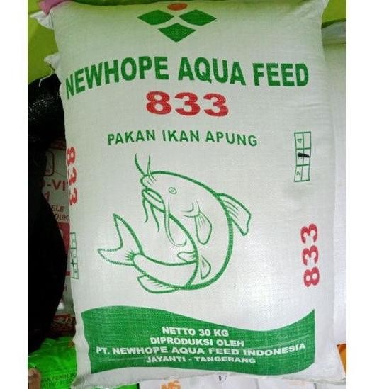 Terlaris Pakan Pelet Ikan 833-3 Lele Jenis Apung New Hope Paket 10 Kg