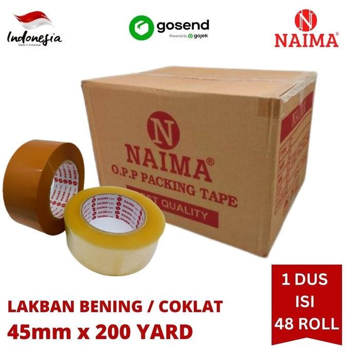 

Lakban Bening Coklat 100 Yard Dus Plakban 2 Inch 45Mm 90 Yard Murah Original Dan Terpercaya
