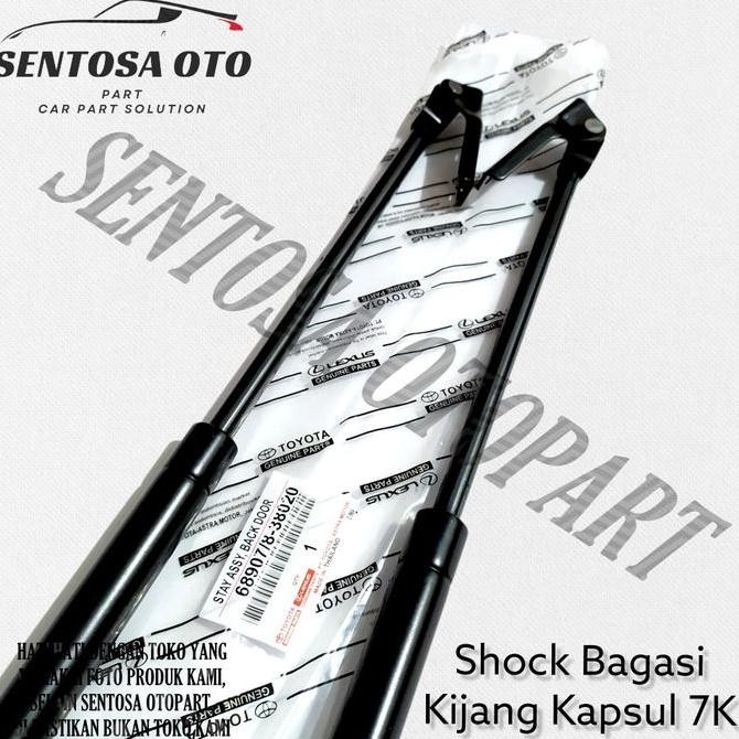 New Shock Bagasi Hidrolik Kijang 7K Kapsul LGX Krista SGX Efi Krista Pintu Belakang 1Set Original