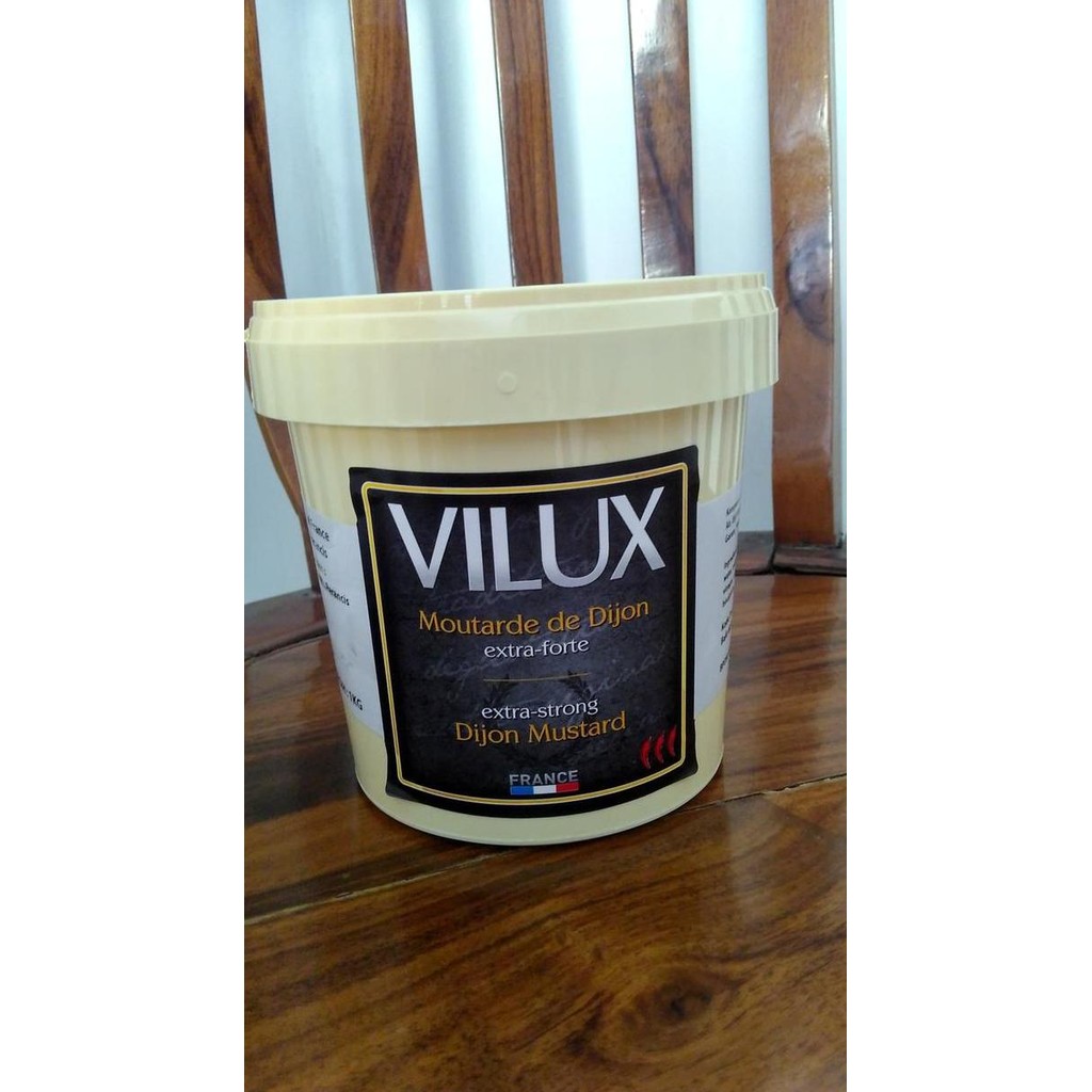 

Produk Unggulan] Vilux Dijon Mustard Paste Extra Strong 1kg / Mustard Paste