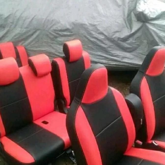 full seat sarung cover jok mobil calya sigra 3 baris