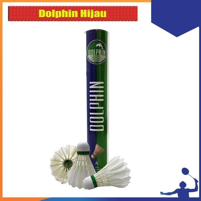 Produk Baru Dolphin Hijau Shuttlecock Cock Kok Badminton Original