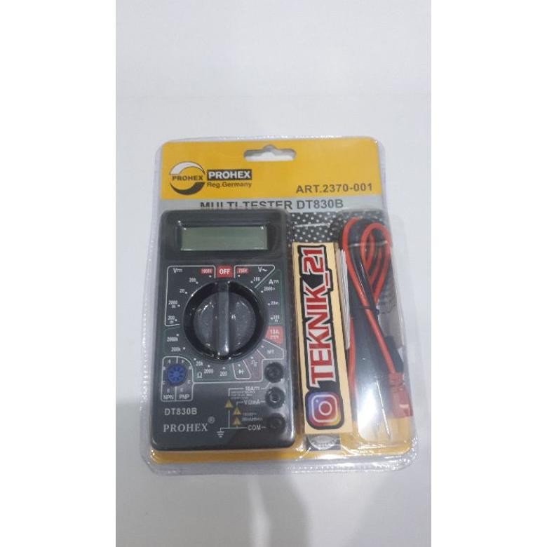 AVOMETER DIGITAL MURAH MULTI DIGITAL PROHEX MULTITESTER DIGITAL