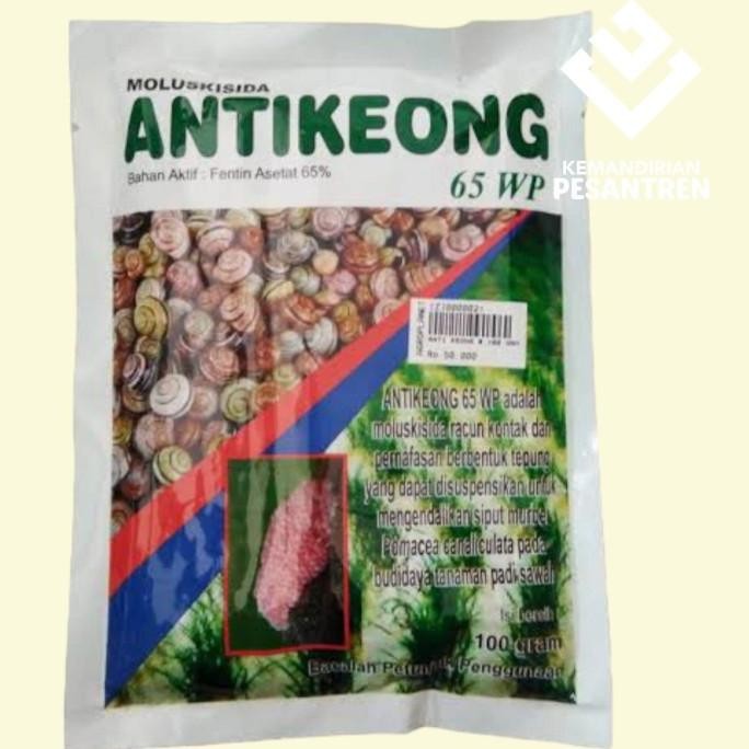 

Terlaris Insektisida Anti Keong 65 Wp Kemasan 100Gr Moluskisida Racun Kontak Dan Pernafasan Berbentuk Tepung, Yang Disuspensasikan Antikeong
