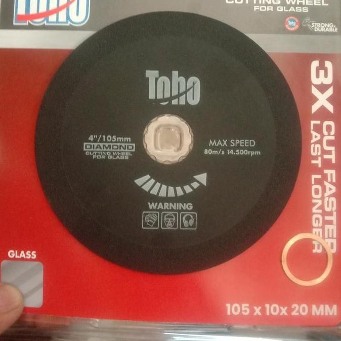 Mata Gerinda Diamond Blade 100mm Mata Pisau Potong Kaca Keramik Toho TERBAIK