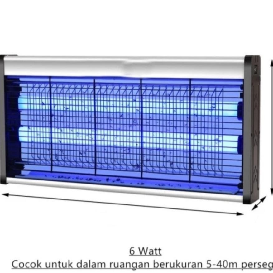 6WATTInsectKillerPerangkapNyamukLalatLampuUV/LampuPerangkapNyamuk/LampuNyamuk/LampuUV