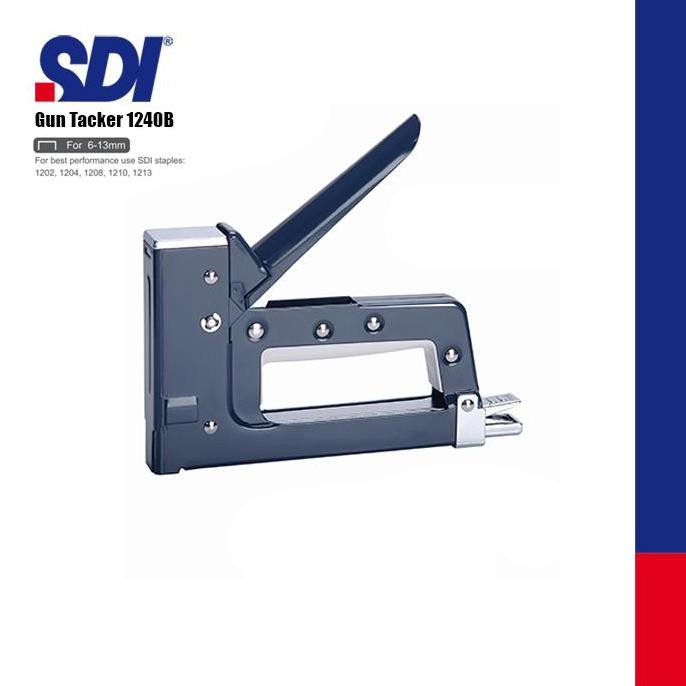 

SDI 1240B Gun Tacker Full Besi Heavy Duty / Stapler Tembak