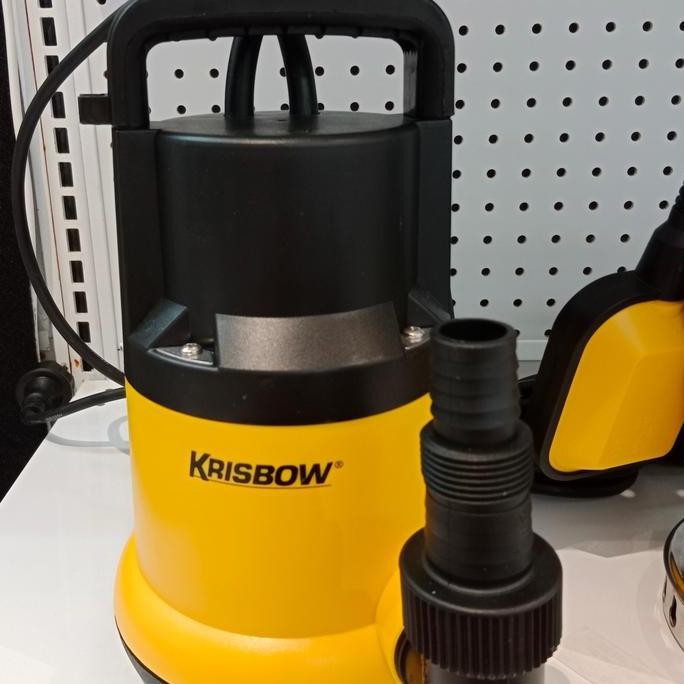 KRISBOW Pompa Submersible 200w/Pompa Celup Dilengkapi Saklar Otomatis