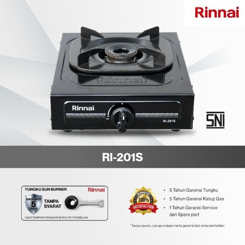 Kompor Gas Rinnai 1 tungku 201S