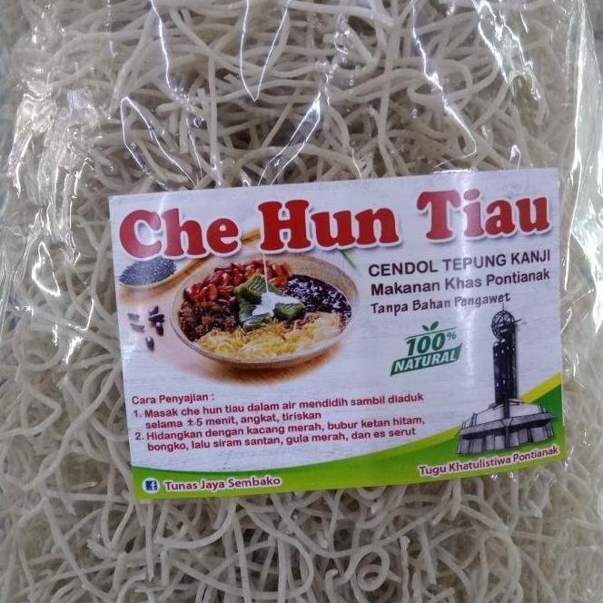 

Terlaris Ready Siap Kirim!! Cendol Tepung Kanji Khas Pontianak/Che Hun Tiau Khas Pontianak