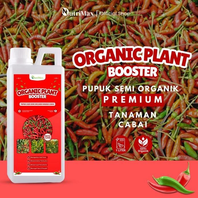 

Terlaris Organic Plant Booster Cabai 1 Liter - Pupuk Organik Cair Dan Zpt Khusus Tanaman Cabai - Mempercepat Pertumbuhan Dan Pelebat Tanaman Cabai