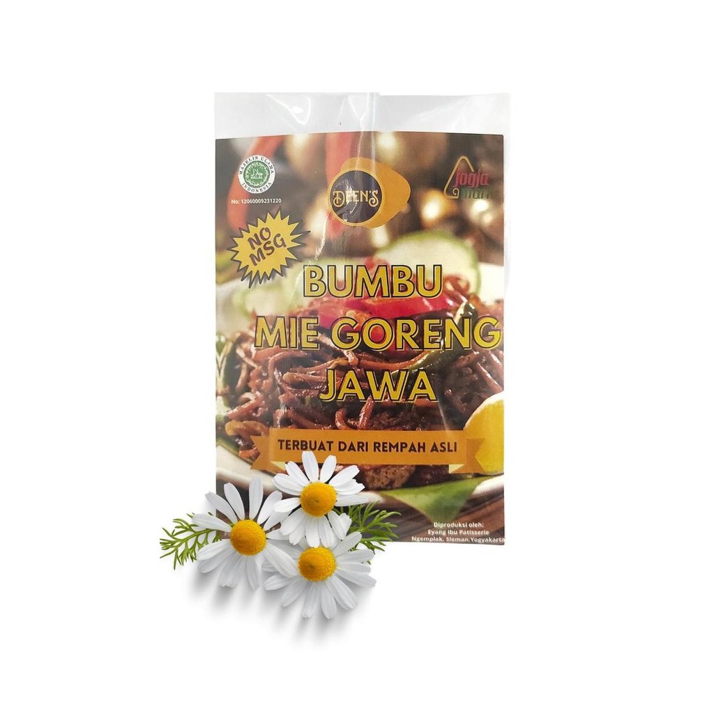 

Ready...Ready...Ready...] Bumbu Mie Goreng Jawa DEEN'S 30 gr - Instant