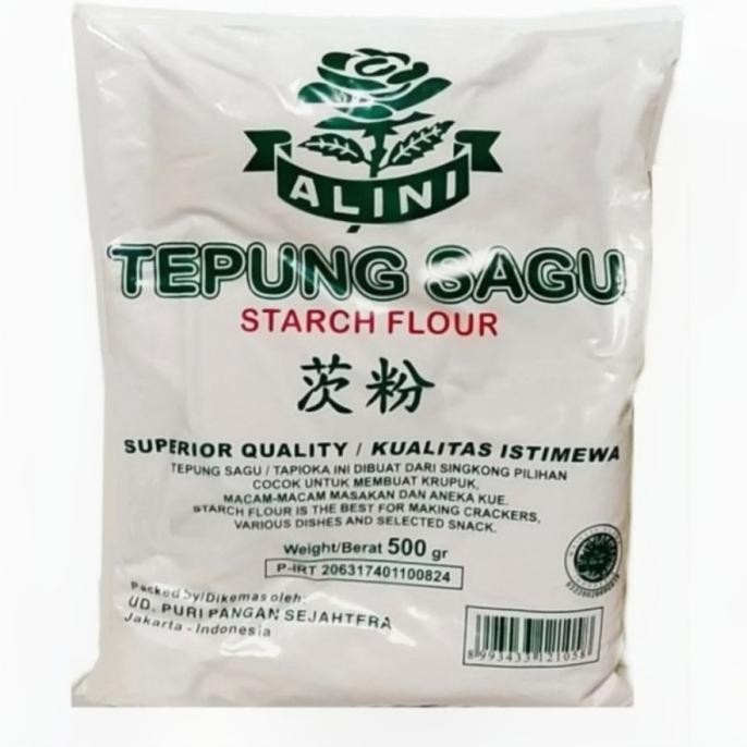 

Terlaris Tepung Sagu Alini Starch Flour Tepung Kanji Singkong 500Gr