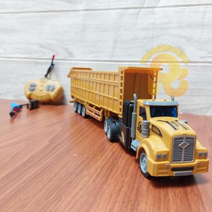 Spesial Rc Truk Kontainer Transformer - Mobil Remote Control Truk Trailer
