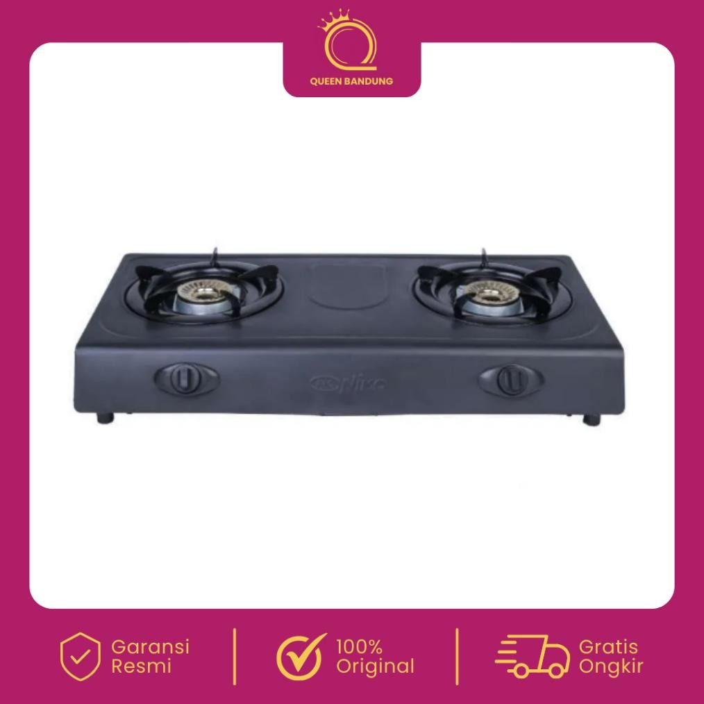 NIKO Kompor Gas Teflon 2 Tungku NK-555