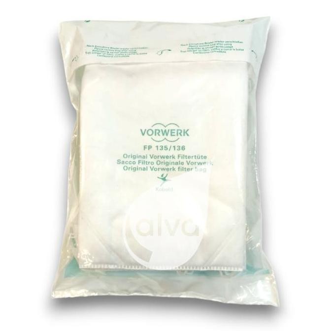 Sale Kobold Dustbag Fp 135/136  6 Pcs Untuk Vk 135 / Vk 136