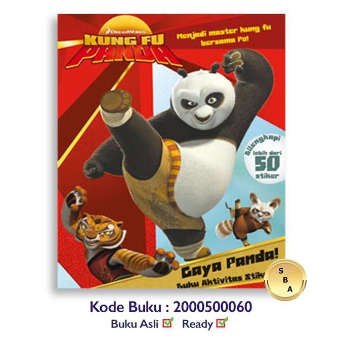 Tersedia Buku Kungfu Panda : Gaya Panda Harper Collins Erlangga
