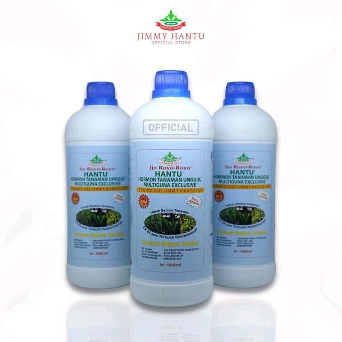 

Terlaris Pupuk Hantu Zpt Multiguna Exclusive Ijo Royo-Royo 1 Liter - Hormon Organik Cair Tanaman & Sayuran