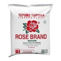 

Terlaris Tepung Tapioka ( Kanji ) Rose Brand 500 Gr