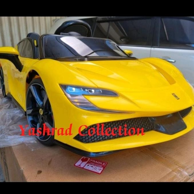 Terjangkau Mainan Mobil Aki Anak Anak Pmb 6188 Ferrari Varsa