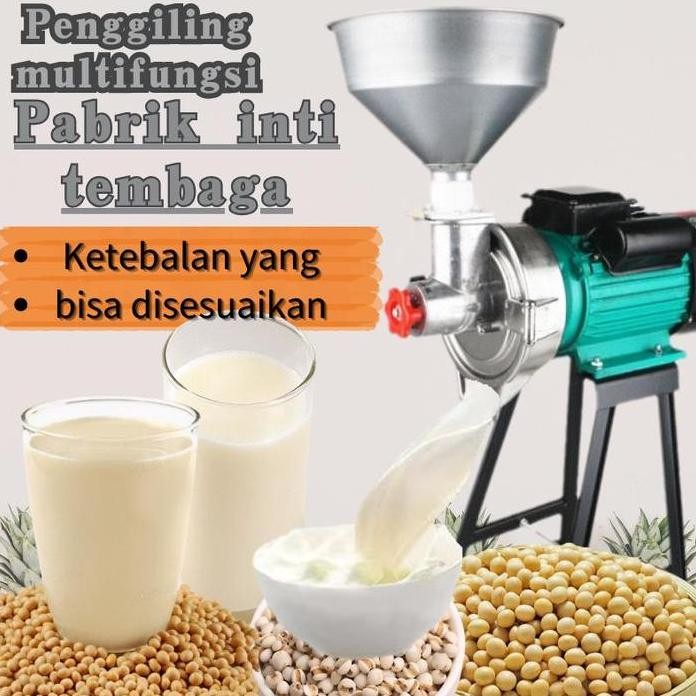 

Terlaris [Diskon] Ready StokMesin Penggiling Stainless Steel, Mesin Penggiling, Pabrik Tepung, Mesin Penggiling Stainless Steel, Penggilingan Padi, Mesin Susu Kacang Kedelai, Mesin Penggiling Komersial Rumah