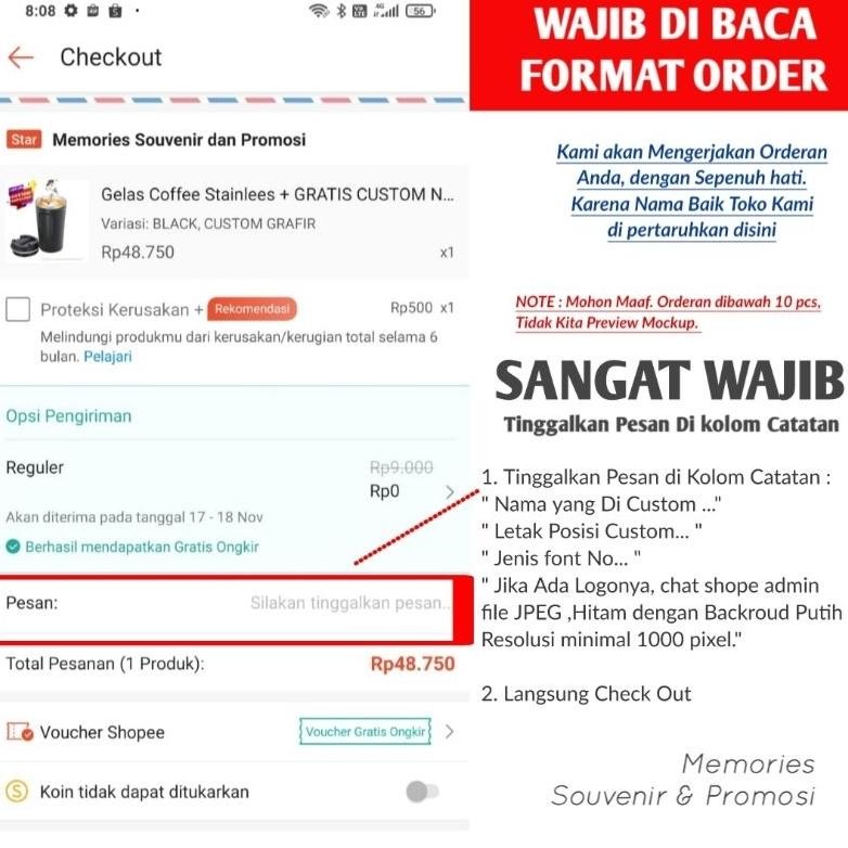WK Termos Travel Hook + Gratis custom grafir Nama | Termos Tumbler Hook Travel | tumbler Hook | tumb
