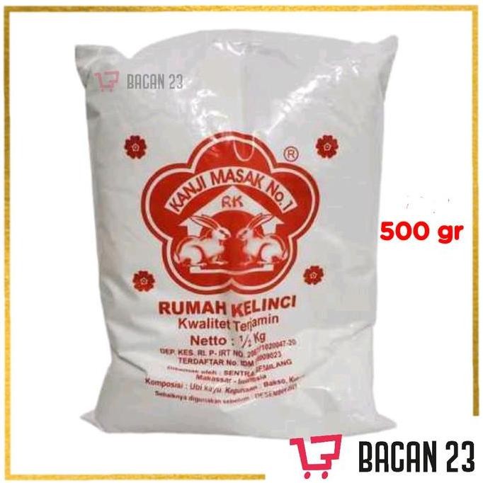 

Terlaris Kanji Masak Cap Rumah Kelinci (500Gr)/Tepung Kanji/ Bacan 23 - Bacan23