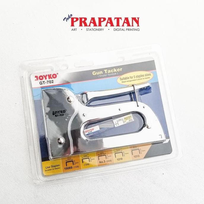 

TERBARU - Joyko Gun Tacker GT-702 / Stapler Tembak Joyko