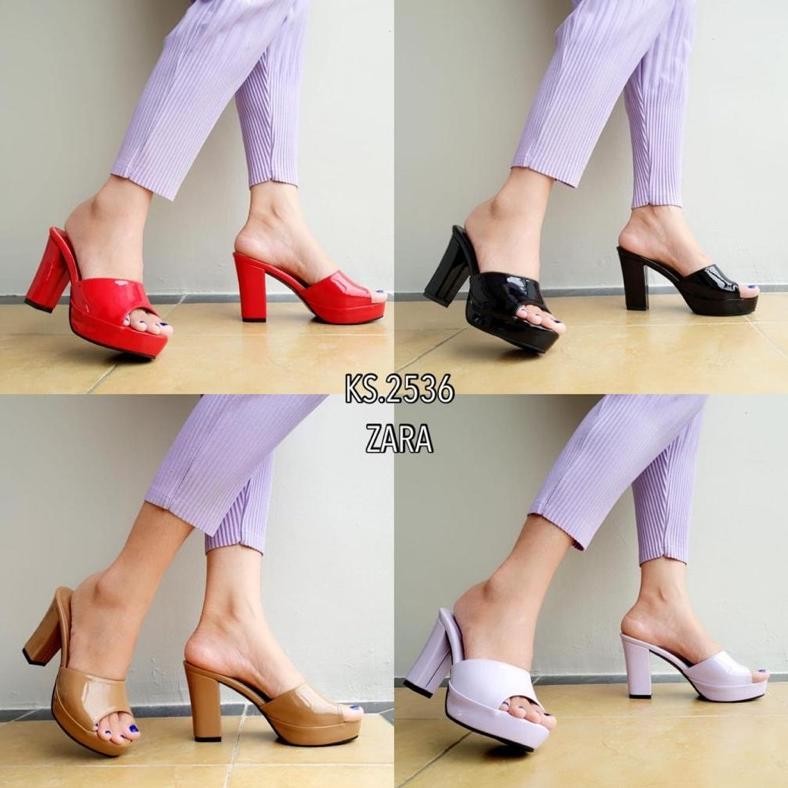 HEELS GLOSSY ZR IMPORT / HEELS ZR ZARA 10cm