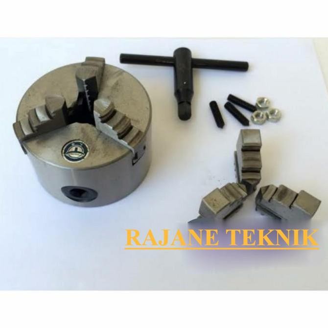 Promo Chuck bubut 8 inch 3jaw Bola dunia COD