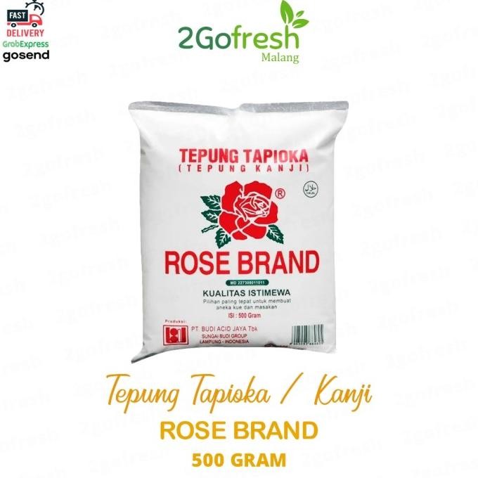 

Terlaris Tepung Tapioka / Kanji Rose Brand 500 Gr