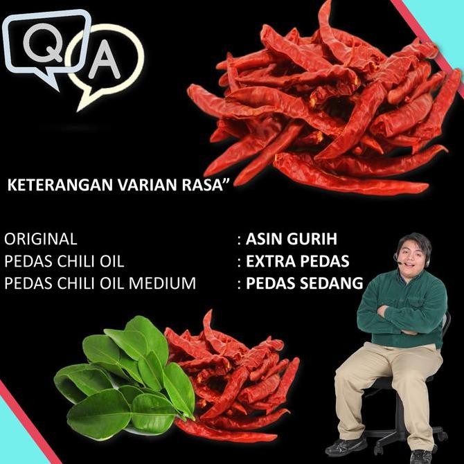 

500gram - SiCudla SEBLAK CAMPUR - [ SEBLAK BETON - SEBLAK ASBES - SEBLAK SISIR - SEBLAK KERUPUK MIE] RENYAH - PEDAS CHILI OIL