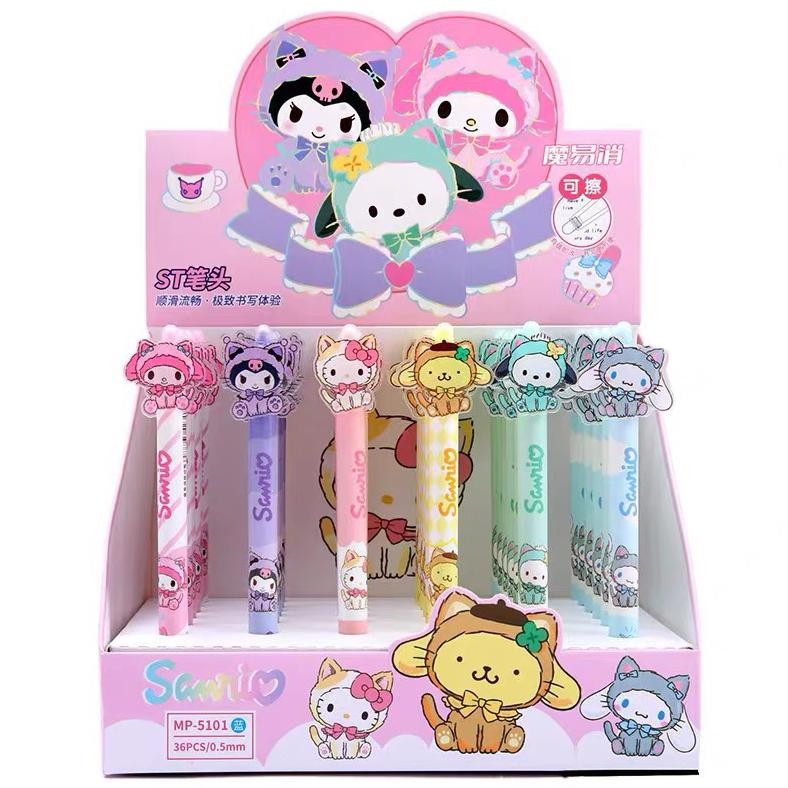 

Sanrio Bolpen Erasable Pen Bisa Dihapus Kuro Kitty Cinnamorol Pompompurin