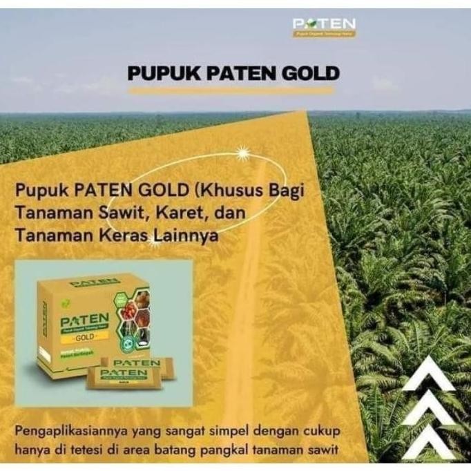 

Terlaris Paten Gold Pupuk Organik Teknologi Nano ( 1Box Isi 12 Sachet) Non