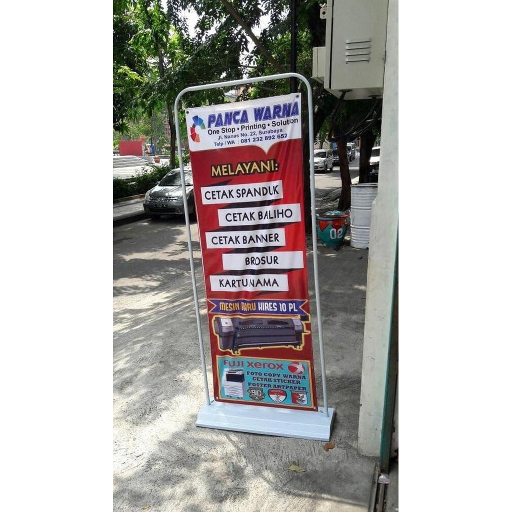

TERBARU - DOORSTAND BANNER 60X160 / CETAK DOOR STAND / DOOR FRAME STAND BANNER