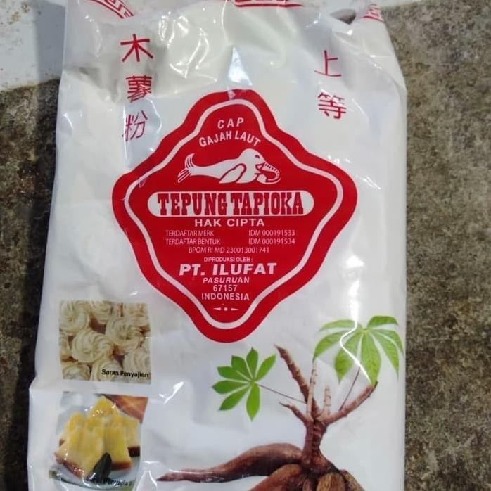 

Terlaris Tepung Tapioka (Kanji) Merk Gajah Laut - 500 Gram