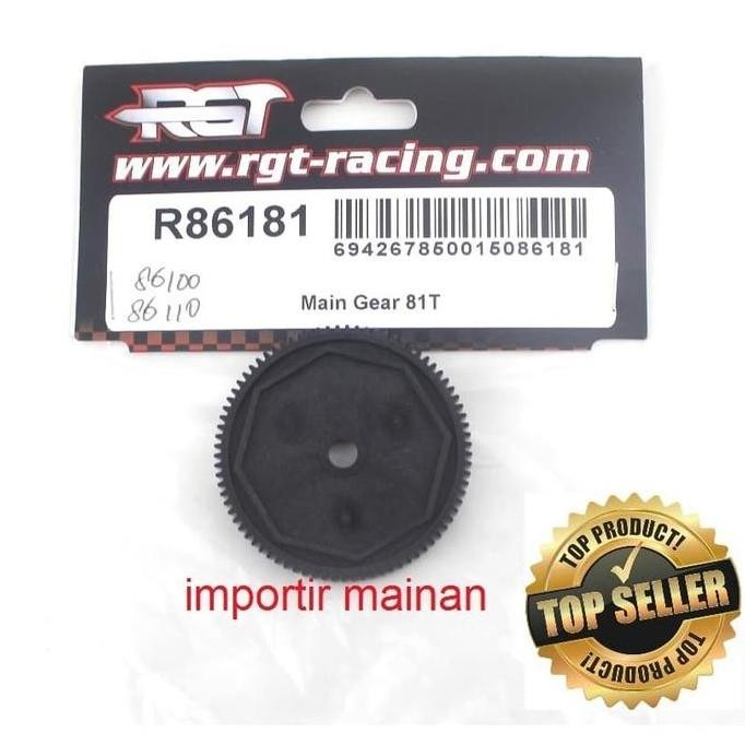 Spesial R86181 Part Main Gear 81T Rc Car Rgt 86100 Rgt 86110