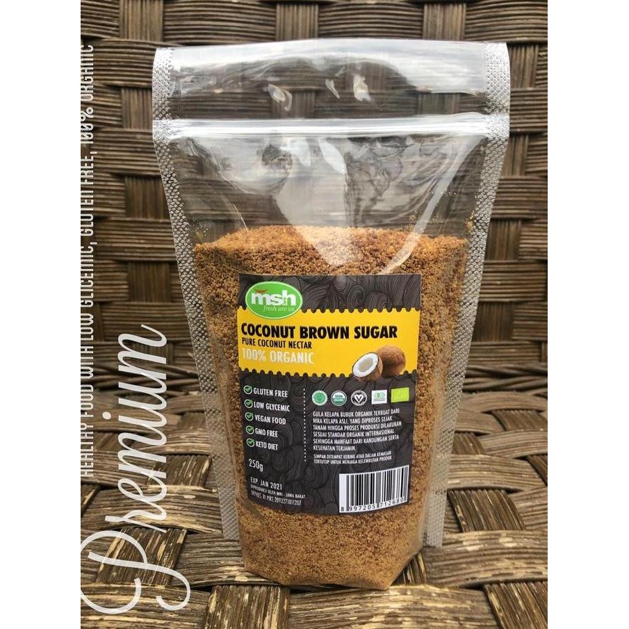 

Brown Sugar Coconut Organic/Diet Keto/Gluten Free