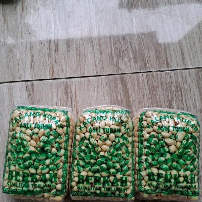 

kacang kupas 3 bungkus kemasan +-250gram