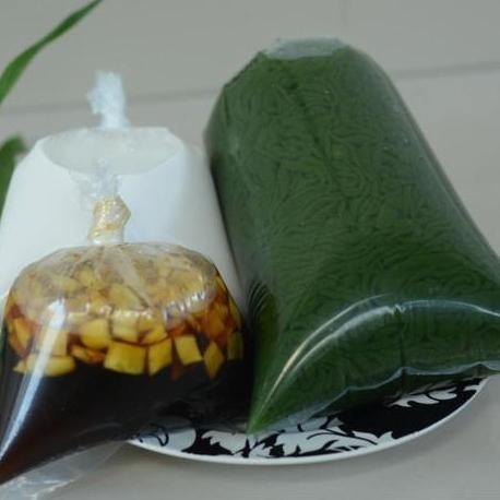 

PAKET ES CENDOL DAWET DAUN SUJI ASLI TANPA PENGAWET (INSTAN/SAMEDAY)