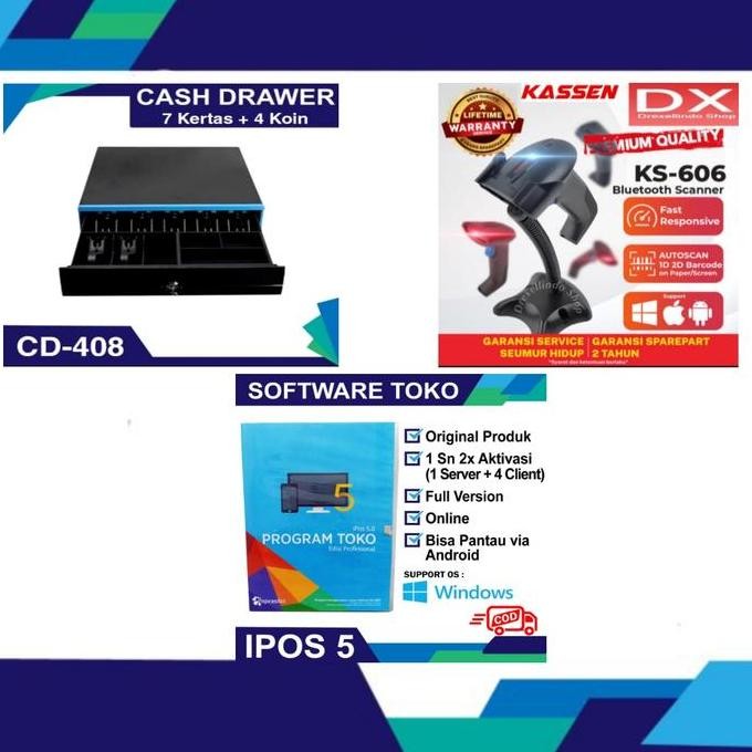 

HARGA DISC - PAKET PROGRAM KASIR ONLINE IPOS 5 PROFESIONAL FREE CLOUDE 1 TAHUN ORI