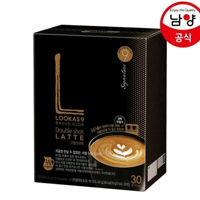 

Lookas 9 Signature Double Slot Latte/Lookas9 Coffee/Coffee Korea