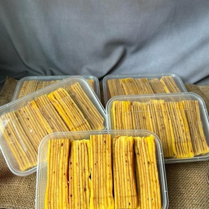 

Potongan pinggiran lapis premium tanpa tepung 350gr