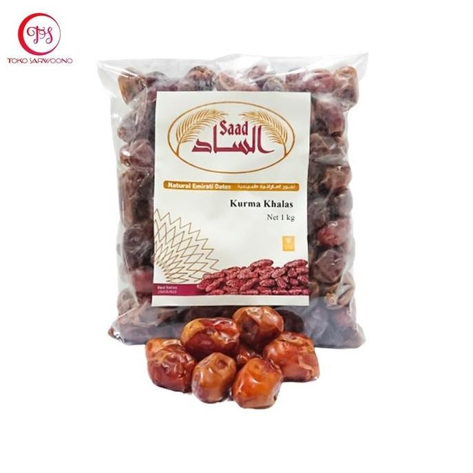 

Kurma Khalas Saad 1 kg - Kholas Al Sa'ad Dates