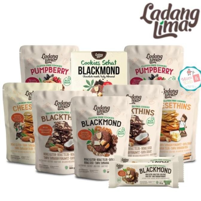 

LADANG LIMA Healthy Cookies / Gluten Free Snack Cemilan Diet Sehat
