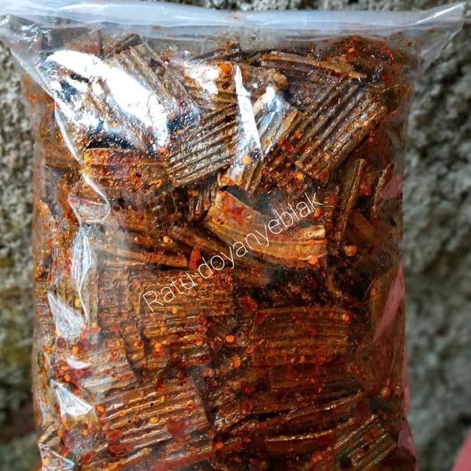 

1kg seblak bantat krupuk jengkol.daun jeruk Jengkol