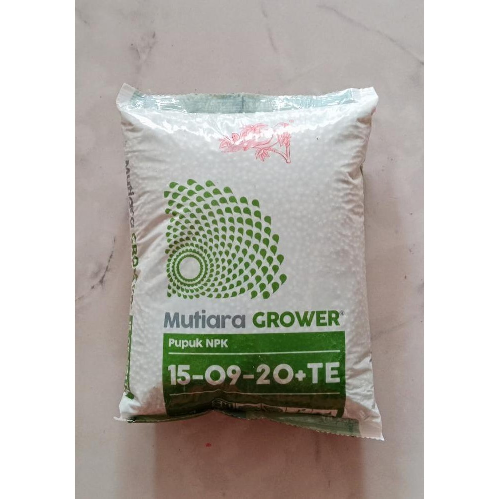 

Terlaris Pupuk Npk Meroke Mutiara Grower 15 - 09 - 20 + Te Kemasan Pabrik 1 Kg